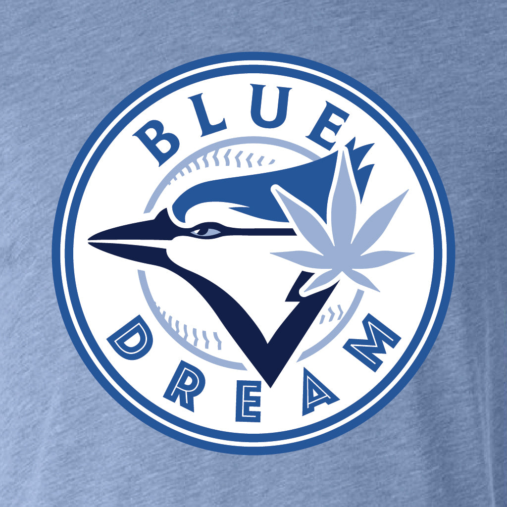 Blue Toronto Baseball Blue Dream Strain T-Shirt Unisex