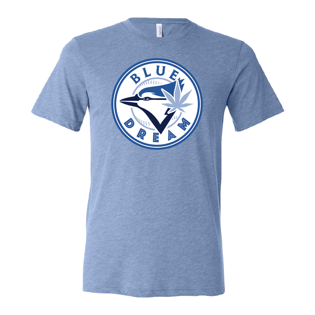 Blue Toronto Baseball Blue Dream Strain T-Shirt Unisex