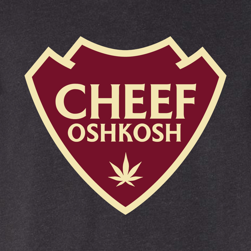 Black Heather Cheef Oskosh T-Shirt Unisex