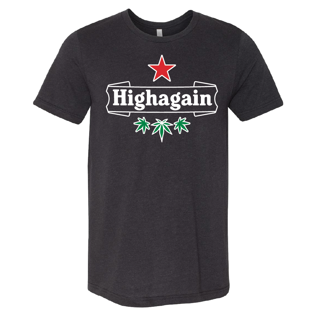 Charcoal Black Highagain T-Shirt Unisex