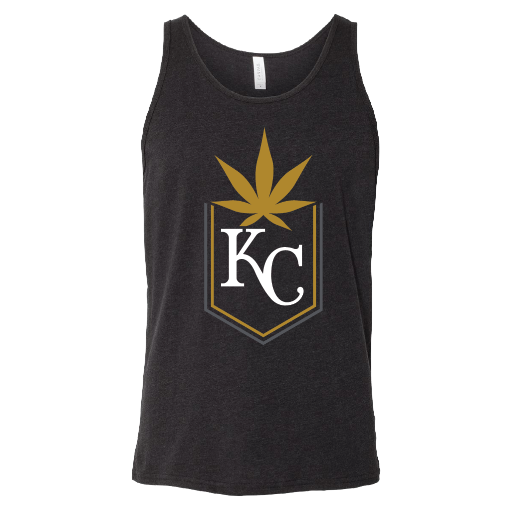 Charcoal Black KC Crest Tank Top Unisex