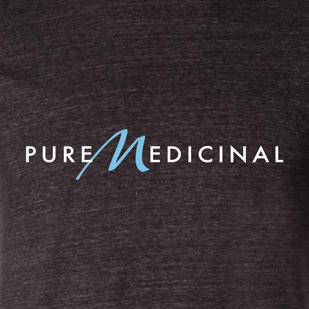 Charcoal Black Pure Medicinal Strain T-Shirt Unisex