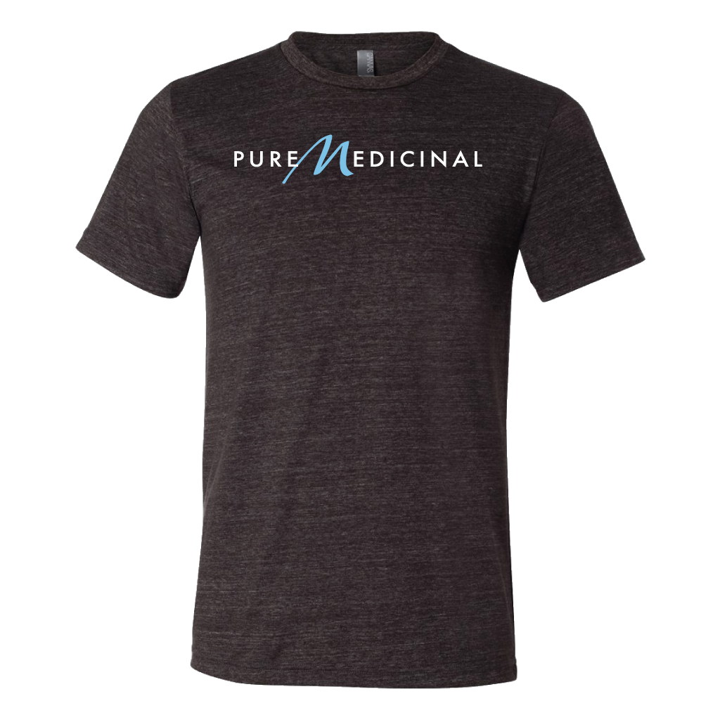 Charcoal Black Pure Medicinal Strain T-Shirt Unisex