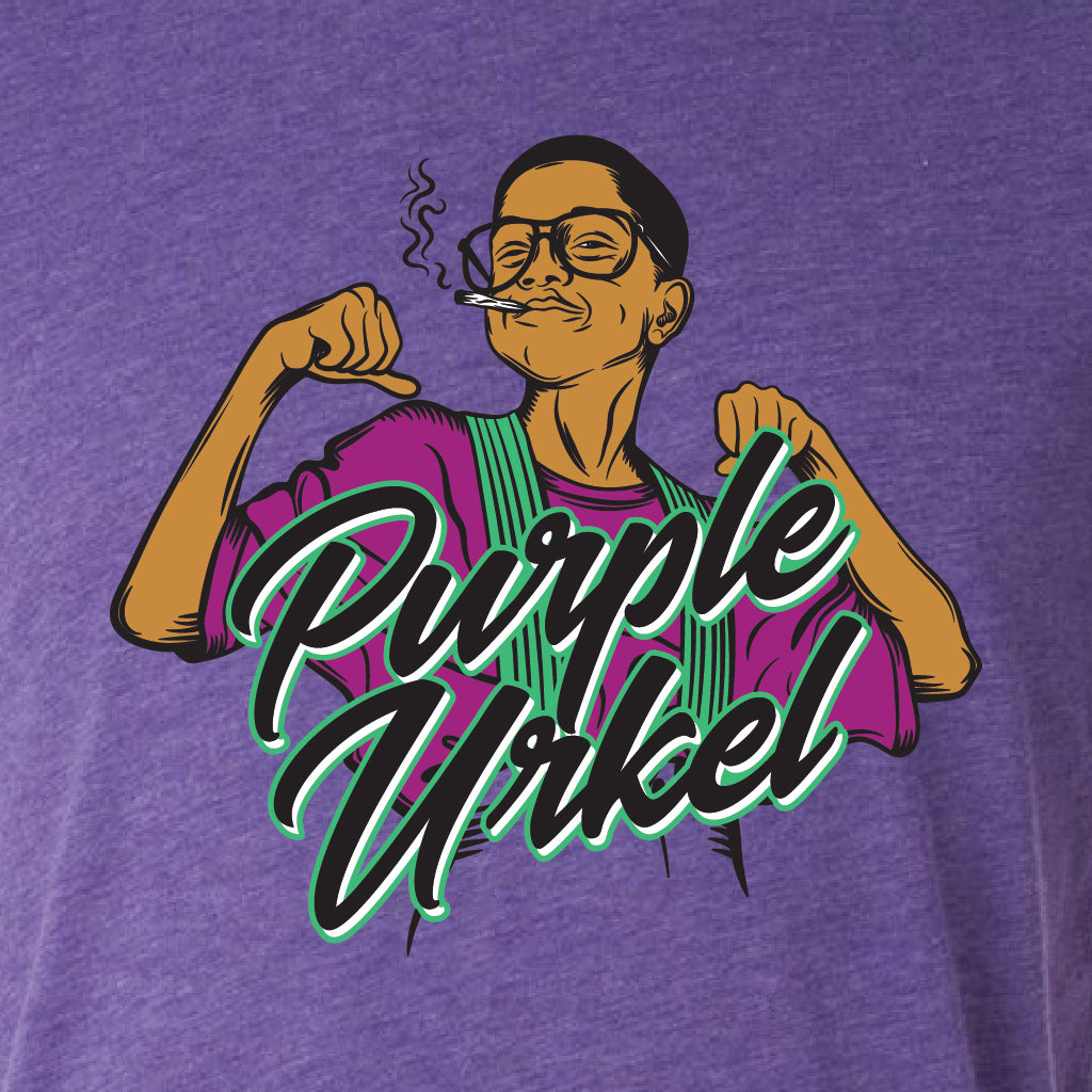 Purple Urkel Strain Purple T-Shirt Unisex